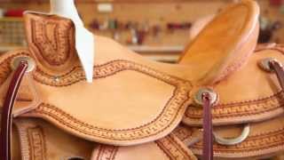 Saddle Making  Burns Saddlery Custom Saddles  Horse Saddle  BurnsSaddlerycom [upl. by Tommie321]