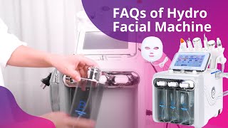 Hydra Facial Water Dermabrasion Hydrogen Oxygen Machine Install [upl. by Oralla]