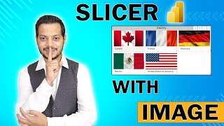 Transform Your Data Image Integration in Power BI Slicers  SET IMAGE into Power BI SLICER [upl. by Prima995]