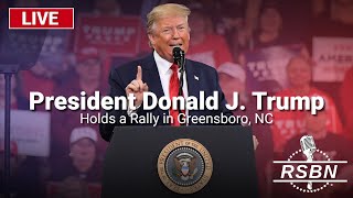 LIVE REPLAY President Trump Holds a Rally in Greensboro NC  102224 [upl. by Namrac613]