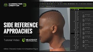 Headshot Plugin Tutorial  Side Reference Approaches  by 3Dtest [upl. by Nonnahs]