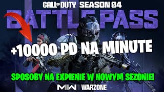 10000 PD NA MINUTE Sposoby na expienie Warzone 20 Sezon 4 [upl. by Eitsyrk979]