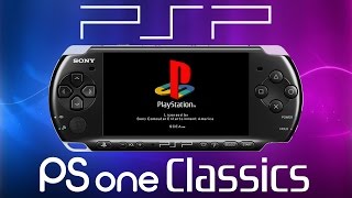 PSP  PSone Classics [upl. by Wilkens]