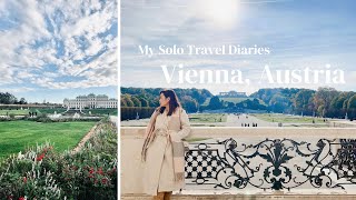 My Solo Travel Diaries  Vienna Austria  Things to do [upl. by Carolin]