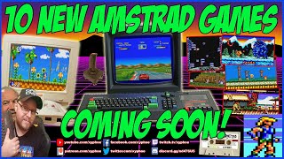 AMSTRAD CPC 🕹️ 10 New Awesome Amstrad Games Coming Soon 😲👍 [upl. by Moreland227]