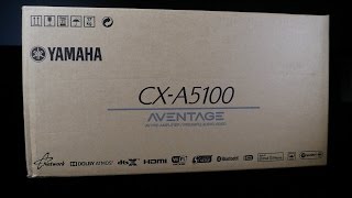 Yamaha CXA5100 Processor and MXA5000 Amp First Look Unboxing [upl. by Siuqaj]