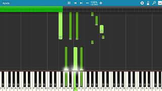 Reyli Barba  Amor del Bueno  Piano Tutorial  Midi [upl. by Frazer]