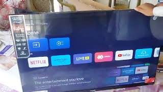 croma 43 inch smart tv unboxing [upl. by Yursa]