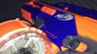 Hasbro A3901E24 Nerf NStrike Elite Rapidstrike CS18 in Action [upl. by Sinylg165]