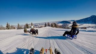 Rodeln im Allgäu  Mittagbahn Immenstadt [upl. by Ymmac]