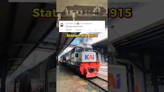 Stasiun Siantar 1915 Terbarat Buntu keretaapi trending shorts [upl. by Pachton]