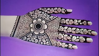 Bharwa mehndi design  mehedi new dijain  bridal mehndi design  Mehndi designs  মেহেদী ডিজাইন [upl. by Mini]