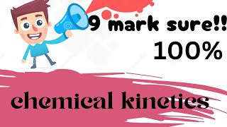 plus two  chemistry  chemical kinetics sure question 100 [upl. by Kelvin537]