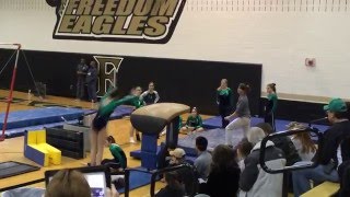 Outstanding Gymnastics Tsuk Vault [upl. by Wanonah]