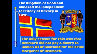 The national anthem of The Independent territory of Orkney IslandsThe territory est 875 [upl. by Piefer261]