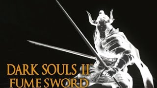 Dark Souls 2 Fume Sword Tutorial dual wielding w power stance [upl. by Ymmot]