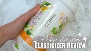 PHILIP KINGSLEY ELASTICIZER REVIEW  worth the hype [upl. by Aihsekyw]