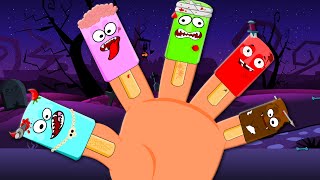 Finger Family  Scary Rhymes For Children [upl. by Taima219]