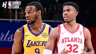 Los Angeles Lakers vs Atlanta Hawks  FULL Game Highlights  July 17 2024 NBA Summer League [upl. by Aninay]