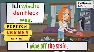 Deutsch Lernen  german in daily life  Deutsch A1A2  learn german  german for beginners [upl. by Eardna832]