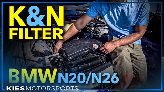 How to install a KampN Drop In Filter in your N20N26 F30 BMW [upl. by Balch]