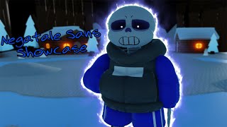 Undertale Capability Contesting New Negatale Sans Character Showcase [upl. by Baylor]