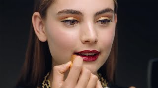 How to Create a Bold Makeup Look with the Holiday 2020 Collection – CHANEL Makeup Tutorials [upl. by Lumbard]