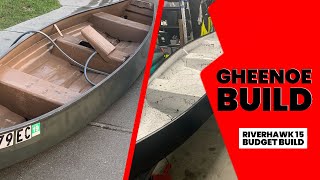 DIY Customizing my Gheenoe Riverhawk Boat [upl. by Modesty]