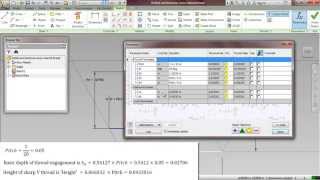 Unified and American screw internal thread API creation with Autodesk Inventor 2012 [upl. by Dombrowski]