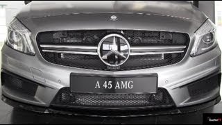 2014 Mercedes A45 AMG Specs Video WalkAround Price  Affalterbach Germany  Road Test TV ® [upl. by Lothario]