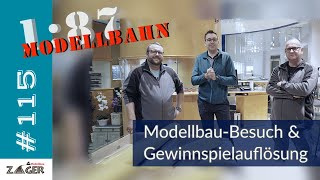 ModellbauBesuch amp Gewinnspielauflösung  115 [upl. by Conah]