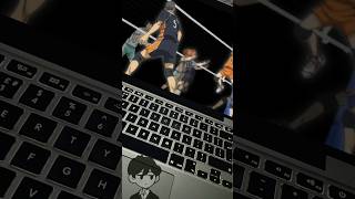 When nishinoya become setter karasuno haikyuu animeedit [upl. by Nnywg]