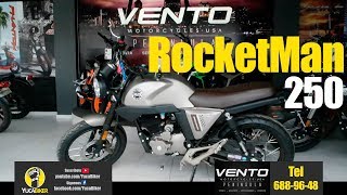 VENTO ROCKETMAN 250  Una buena opción para la ciudad [upl. by Linnette]