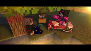 One special day in MINECRAFT  Lavender Girl  GamerBoy20 [upl. by Ahel]