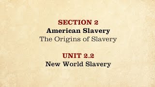 MOOC  New World Slavery  The Civil War and Reconstruction 18501861  122 [upl. by Ezra]