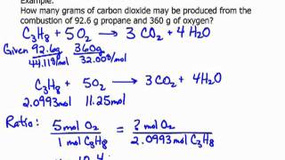 Limiting Reactant grams Method B [upl. by Anuahc]