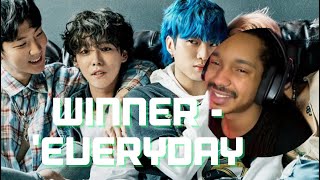 Reacting to WINNER  EVERYDAY MV [upl. by Etsirhc50]