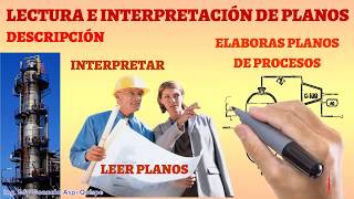 LECTURA E INTERPRETACIÓN DE PLANOS INDUSTRIALES [upl. by Airun]