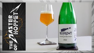 Bofkont Howling at the Moon Apricot Lambic w Riesling amp Muscat Grapes  TMOH  Beer Review [upl. by Berneta595]