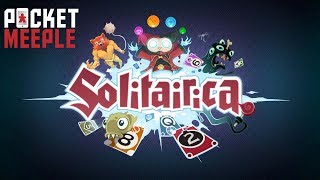 Solitairica iOS  Pocket Meeple Plays [upl. by Yrffej854]