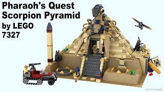 LEGO Pharaohs Quest  Scorpion Pyramid 7327 Review [upl. by Ardnal]