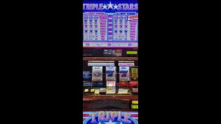 Bellagio Triple Stars Slot Machine 10 Hit12K Jackpot 102623 [upl. by Moor]