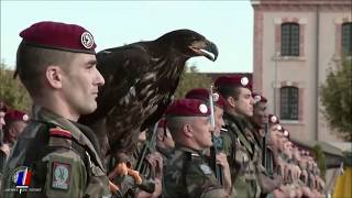 ladieu Suisse 🇫🇷 Chant régimentaire du 17RGP [upl. by Anitac390]