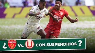 LA PREVIA ¿U  HUANCAYO CON SUSPENDIDOS  DEBUTA SOSO  CANCHITA PARA TODOS [upl. by Ardnama]