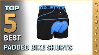 Top 5 Best Padded Bike Shorts Review in 2023 [upl. by Elazaro]