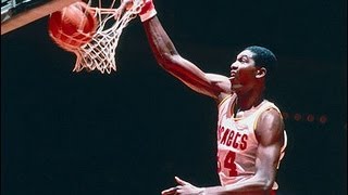 Young Hakeem Olajuwon Highlights HD [upl. by Eiggep]