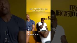 Top 5 the most Funniest Kevin Hart and Rock Moments funny therock kevinhart [upl. by Serilda]