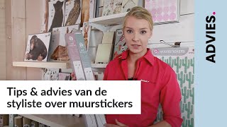 Tips amp advies over muurstickers [upl. by Ailama]