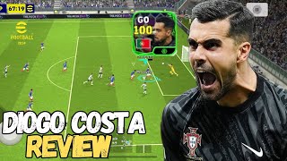 GAMEPLAY COM DIOGO COSTA NO EFOOTBALL 24 MOBILE  REVIEW [upl. by Grew]