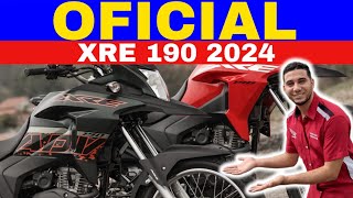 Honda XRE 190 2024 O Que Há de Novo PREÇOS Cores e Detalhes Tudo sobre a Honda XRE 190 2024 [upl. by Theron]